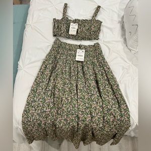 Zara Skirt & Top Set